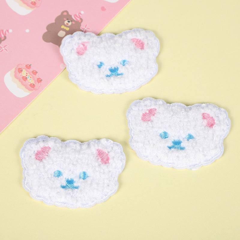 Wholesale New style cartoon bear embroidered patch